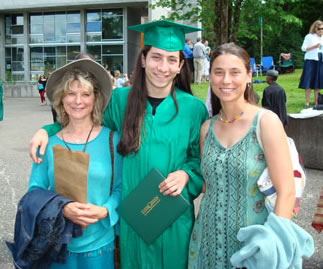 Mom, Matt, and Jennie